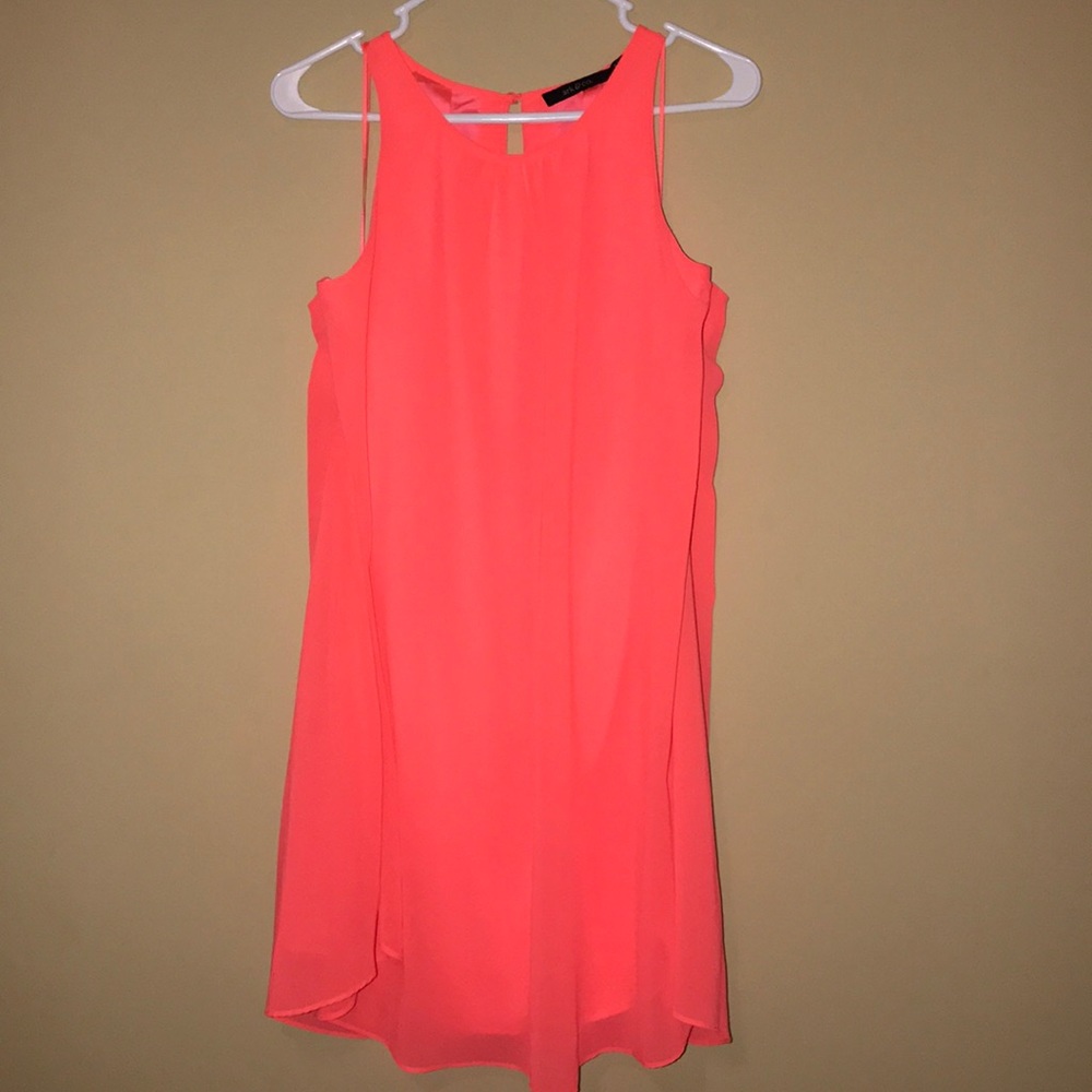 Coral dress